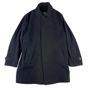 Lorne Mitchell Wool & Cashmere Short Coat Black Size 42 R